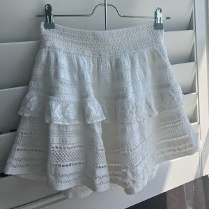 White womens aerie skirt size XS